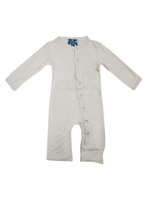 Kickee Pants Coverall: Solids