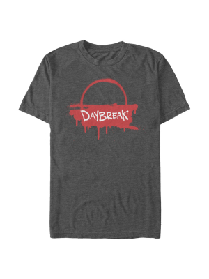 Men's Daybreak Sunrise Drip Logo T-shirt