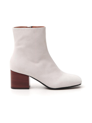 Marni Block Heel Square-toe Boots