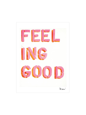 How You Feelin? Mini Art Print