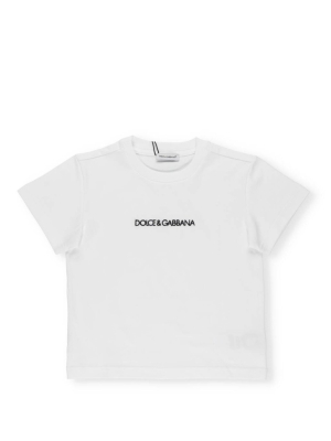 Dolce & Gabbana Kids Logo Embroidered T-shirt