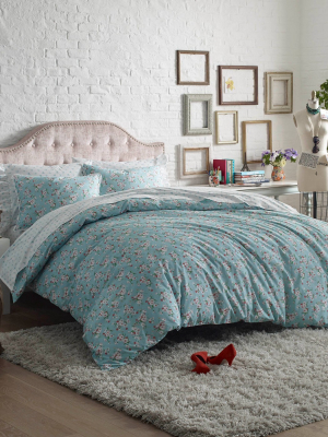 Lady Pepperell Brigitte Floral Comforter Set