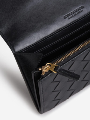 Bottega Veneta Intrecciato Continental Wallet