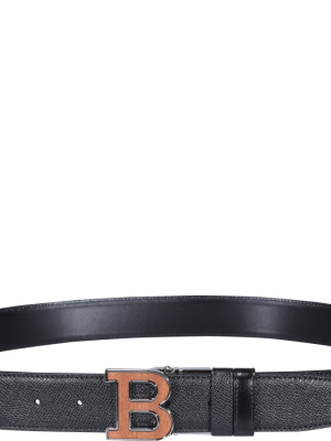 Bally B Buckle Reversible Belt