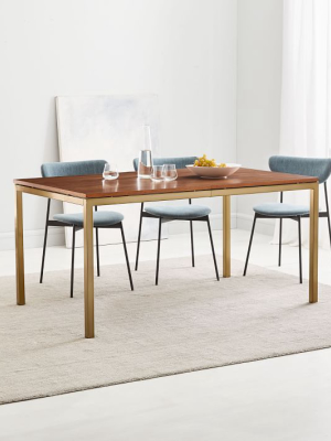 Frame Expandable Dining Table - Walnut