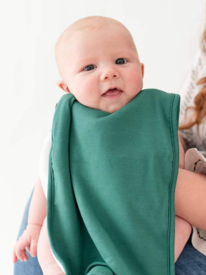 Burp Cloth In Emerald