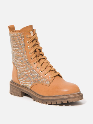 Dorienne Lace Combat Boots