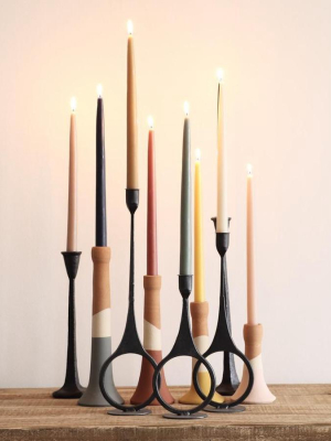 12 Inch Drip-free Taper Candles Pair