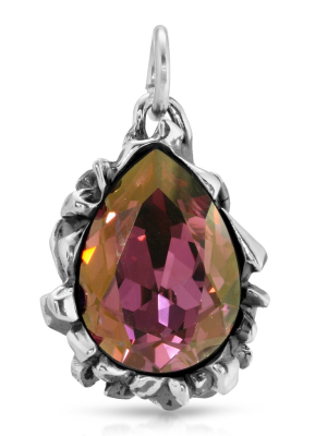 Pear Cut Pink Lilac Pendant