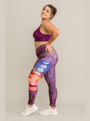 Chakra Moon Barefoot Legging