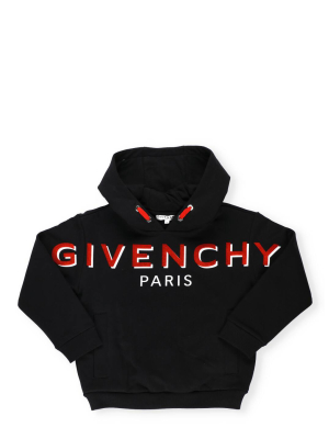 Givenchy Kids Logo Print Hoodie