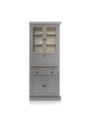 Cameo Grey Right Secretary Desk