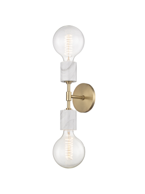 Asime 2 Light Wall Sconce