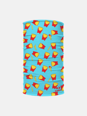 French Fries Pattern Kids Neck Gaiter