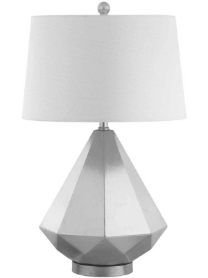 Twila Table Lamp Silver Leaf (set Of 2)