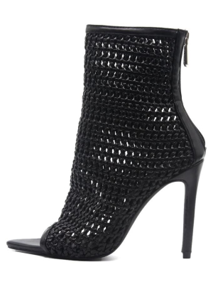 Weave Black Women's Boot