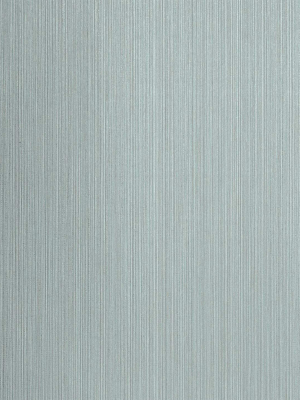 Natural Stria Wallpaper In Sea Green And Glitter From The Essential Textures Collection By Seabrook Wallcoverings