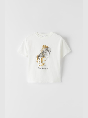 Foil Print T-shirt