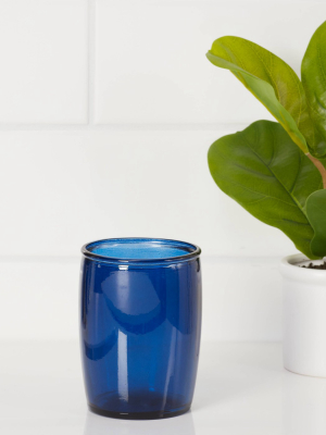 Recycled Glass Bathroom Tumbler Blue - Threshold™