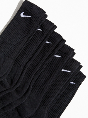 Nike Everyday Cushioned Crew Sock 6-pack