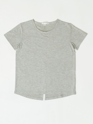 Kerry Split Back Tee