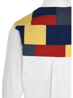 Comme Des Garçons Shirt Patchwork Panelled Shirt