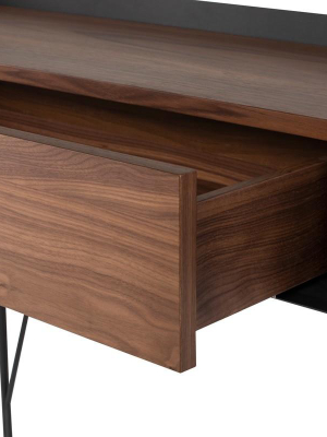 Nuevo Noori Console Table - Walnut