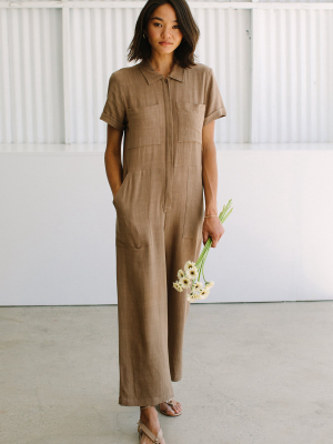 Linen Joey Jumpsuit