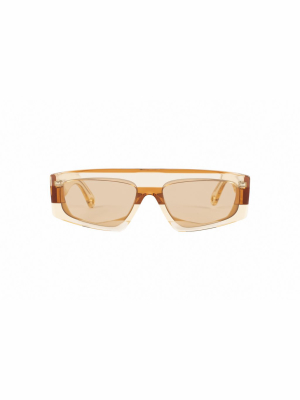 Jacquemus Les Lunettes Yauco Square Frame Sunglasses