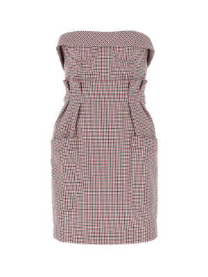 Philosophy Di Lorenzo Serafini Christy Houndstooth Mini Dress