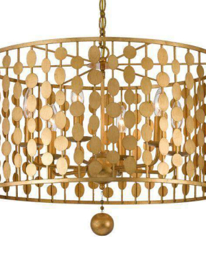 Layla 6 Light Chandelier