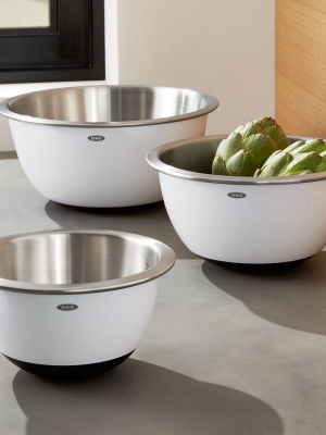 Oxo ® Stainless Steel Mixing Bowls, Set Of 3