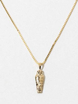 Egyptian Coffin Necklace