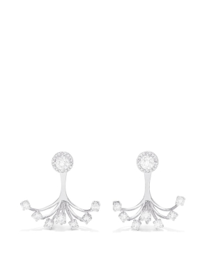 Effy Pave Classica 14k White Gold Ear Jackets, 2.72 Tcw