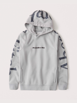 Exploded Logo Hoodie