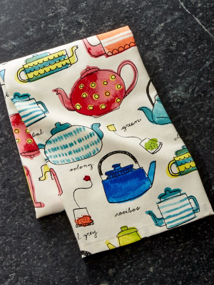 Tea Time Dish Towel