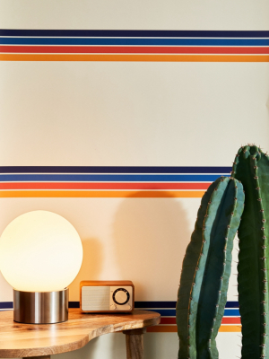 Retro Stripe Removable Wallpaper