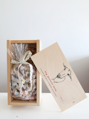 Big Picture Farm Caramels Wooden Gift Box