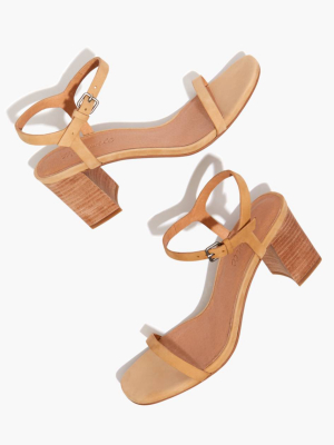 The Hollie Ankle-strap Sandal In Nubuck Leather