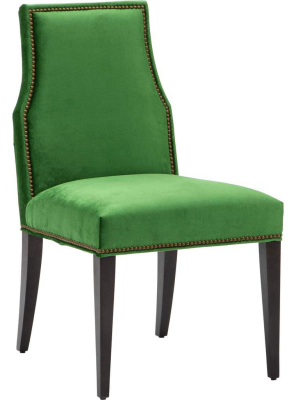 Oliver Side Chair, Brussels Watercress