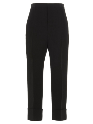 Jil Sander High-waisted Cropped Trousers