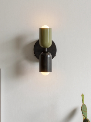 Up Down Sconce: Duo-tone