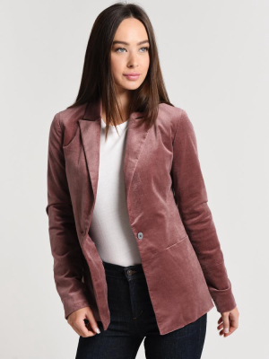 J Brand Women's Denise Velvet Blazer