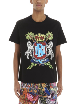 Neil Barrett Coat Of Arms Graphic Print T-shirt