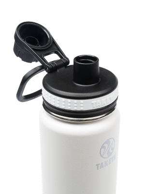 Takeya 24oz Originals Insulated Stainless Steel Water Bottle With Spout Lid