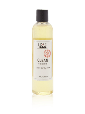 Clean Unscented Castile Soap