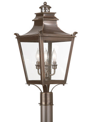 Dorchester Post Lantern Medium By Troy Lighting