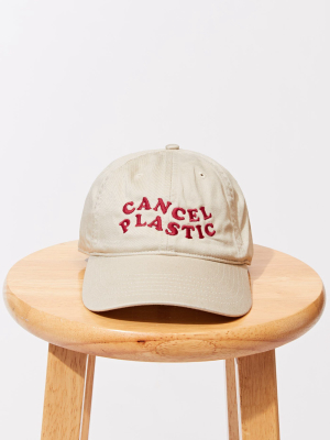 Cancel Plastic Dad Hat