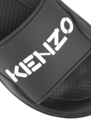 Kenzo Logo Pool Slides