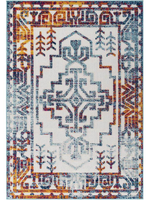 Redcliff Southwestern Area Rug Multicolored